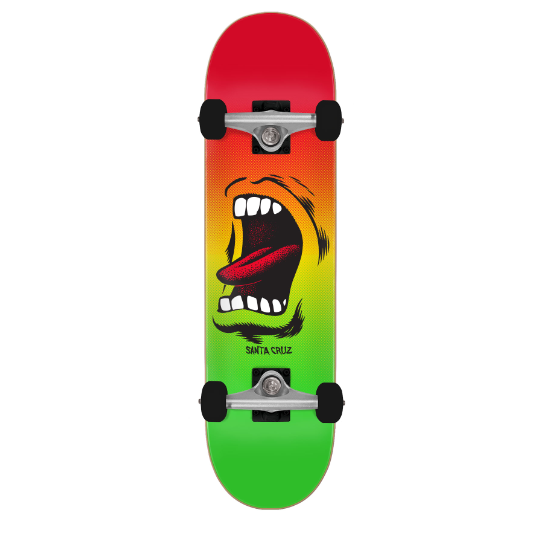 Santa Cruz Screaming Mouth Full Skateboard Complete - 8.0