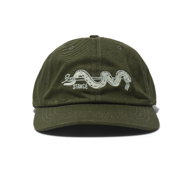 Stance Standard Adjustable Cap -Dark Green Snake