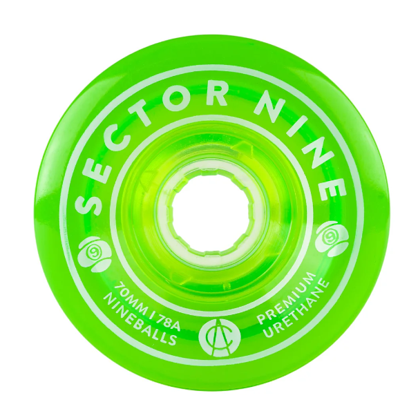 Sector Nine Nineball 70mm, 78a Longboard Wheels