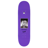 Welcome & Beetlejuice Showtime on Popsicle Black/Purple Dip Skateboard Deck - 8.5