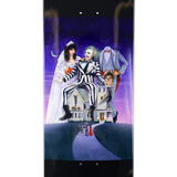 Welcome & Beetlejuice Showtime on Popsicle Black/Purple Dip Skateboard Deck - 8.5