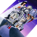 Welcome & Beetlejuice Showtime on Popsicle Black/Purple Dip Skateboard Deck - 8.5