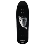 Welcome & Beetlejuice Lydia on Gaia Black/White Dip Skateboard Deck - 9.6