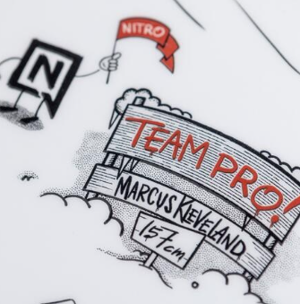 Nitro Team Pro Marcus Kleveland Men's Snowboard 2025