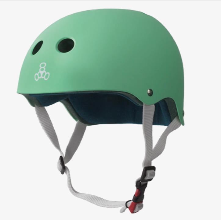 Triple 8 Certified Sweatsaver Skateboard Helmet - Solid Colors