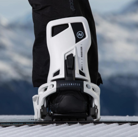 Nidecker Supermatic Men's Snowboard Bindings - 2025