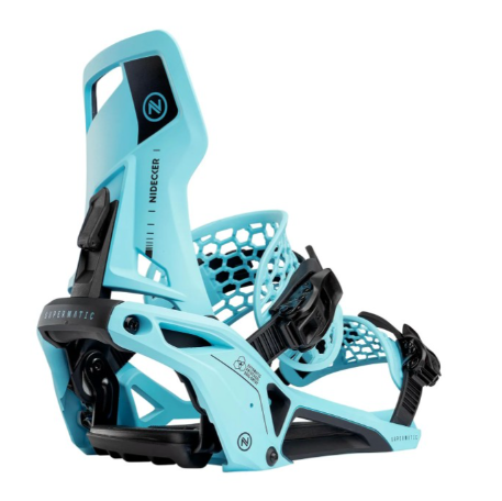 Nidecker Supermatic Men's Snowboard Bindings - 2025