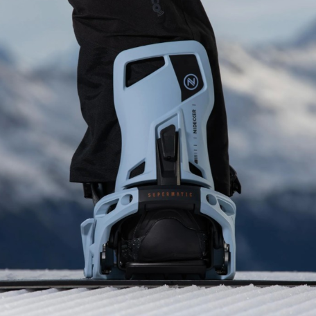 Nidecker Supermatic Men's Snowboard Bindings - 2025