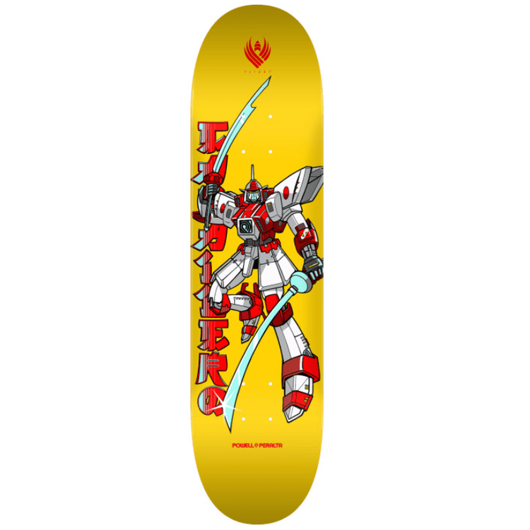 Powell Peralta Steve Caballero Gundam Flight Skateboard Deck 8.25"