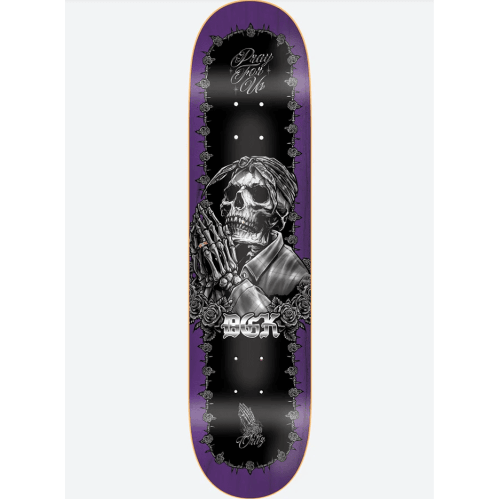 DGK Devoted Ortiz Skateboard Deck 8.25"