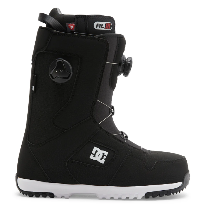 DC Men's Phase Boa Pro Snowboard Boots 2025- Black/White