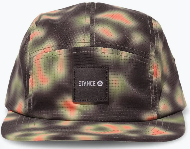 Stance Kinectic 5 Panel Adjustable Cap - Heat