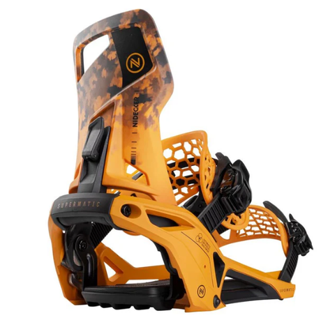 Nidecker Supermatic Men's Snowboard Bindings - 2025