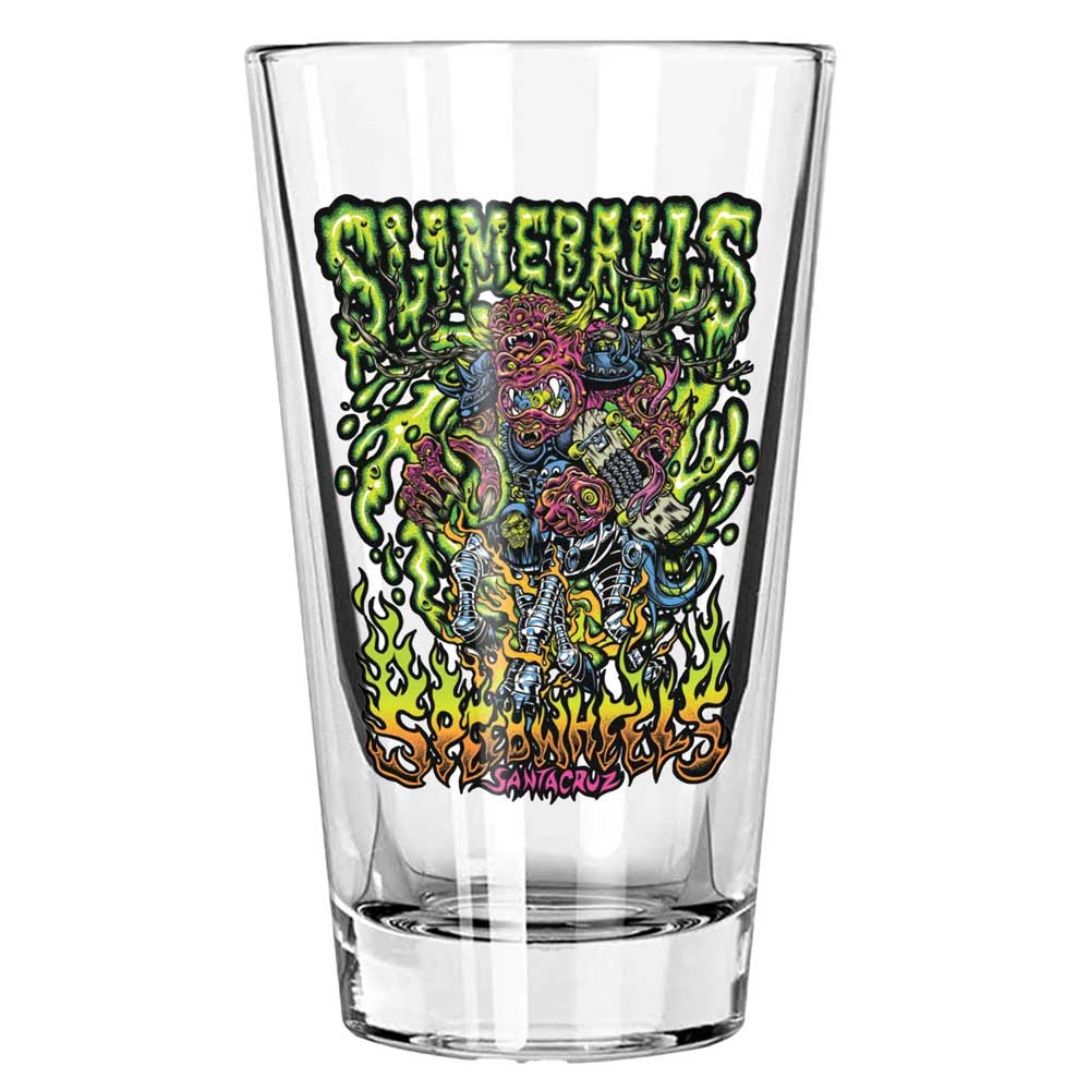 Slime Balls Dirty Donny 16oz Pint Glass