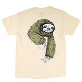 Welcome Sloth Short Sleeve T-shirt - Bone/Sage