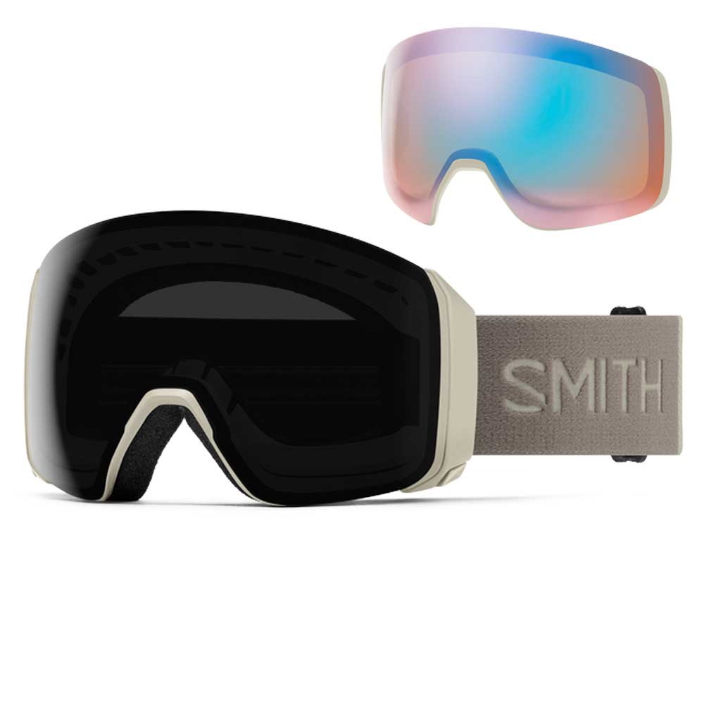 Smith 4D Mag XL Goggles Chalk + ChromaPop™ Sun Black