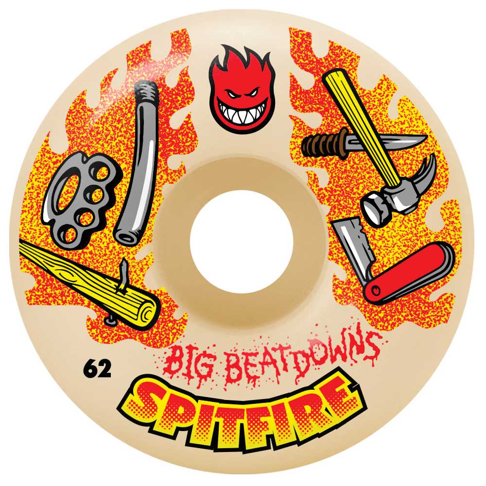 Spitfire 99d Formula 4 Classics Big Beatdowns Skateboard Wheels - Multiple sizes