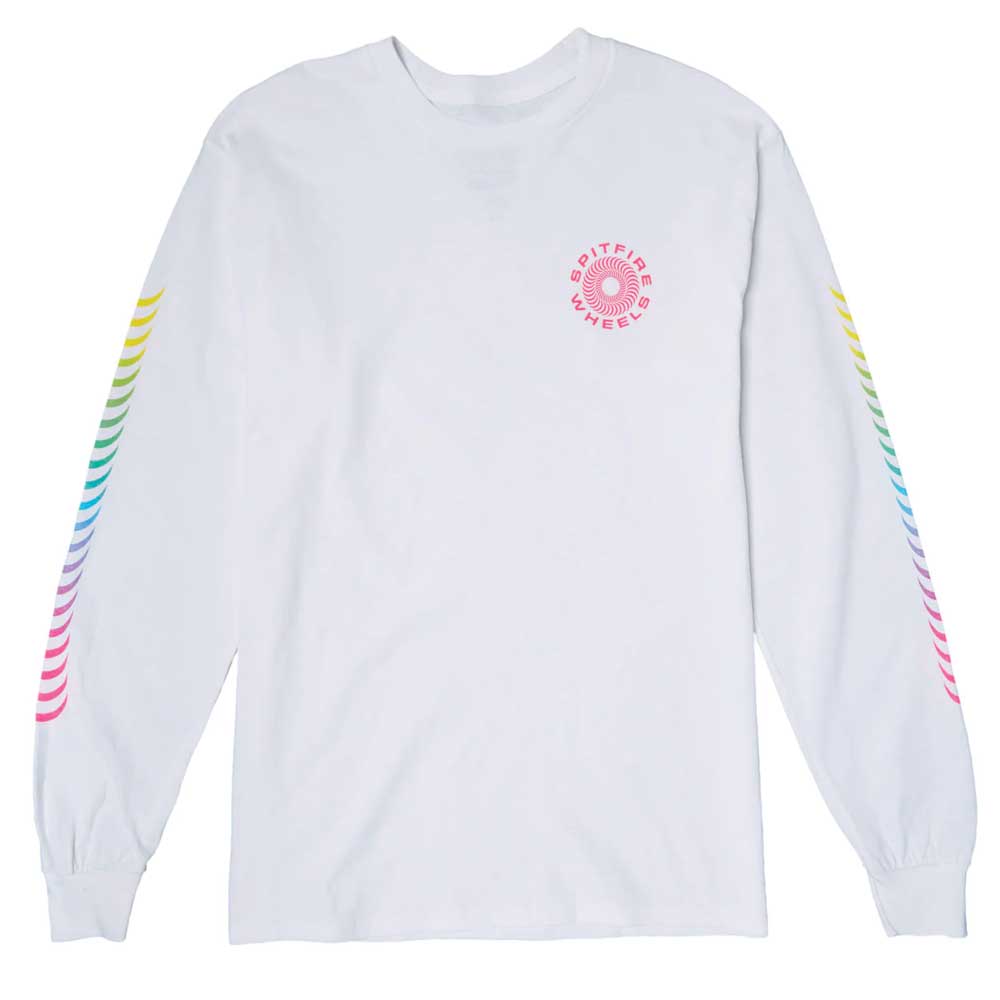 Spitfire Multiswirl Classic '87 Longsleeve T-Shirt - White