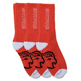 Spitfire Classic 87 Bighead Swirl 3 Pack Crew Socks