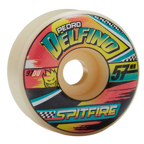 Spitfire 97 Duro Pedro Delfino Fomula Four Turbo Radial Skateboard Wheels - Multiple sizes