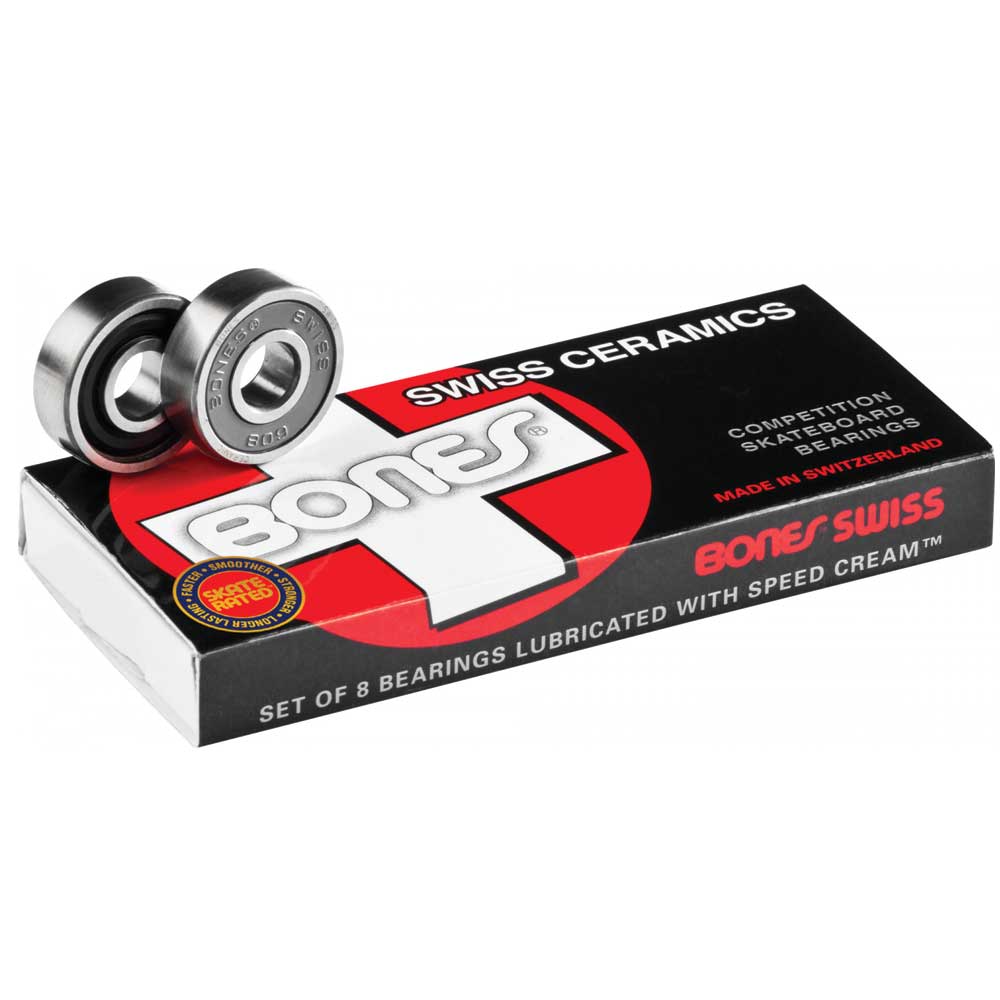 Bones Swiss Ceramic Skateboard Bearings