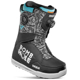 ThirtyTwo Men's Lashed Double Boa x Bomb Hole Snowboard Boots - 2024 Black/White