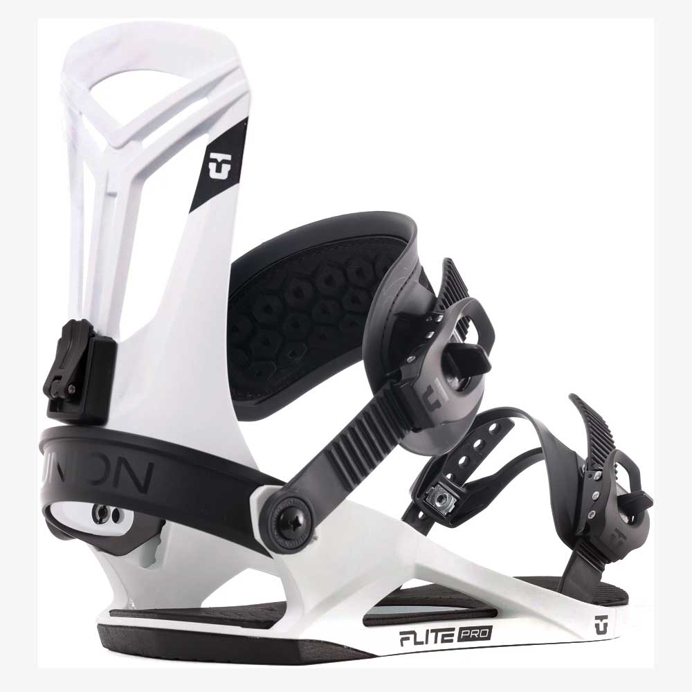 Union Men's Flite Pro Snowboard Bindings 2024 White Focus