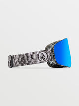 Volcom Odyssey Snowboard Goggles - Jamie Lynn / Blue Chrome + Bonus Yellow Lens