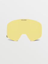 Volcom Odyssey Snowboard Goggles - Jamie Lynn / Blue Chrome + Bonus Yellow Lens