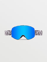 Volcom Odyssey Snowboard Goggles - Jamie Lynn / Blue Chrome + Bonus Yellow Lens