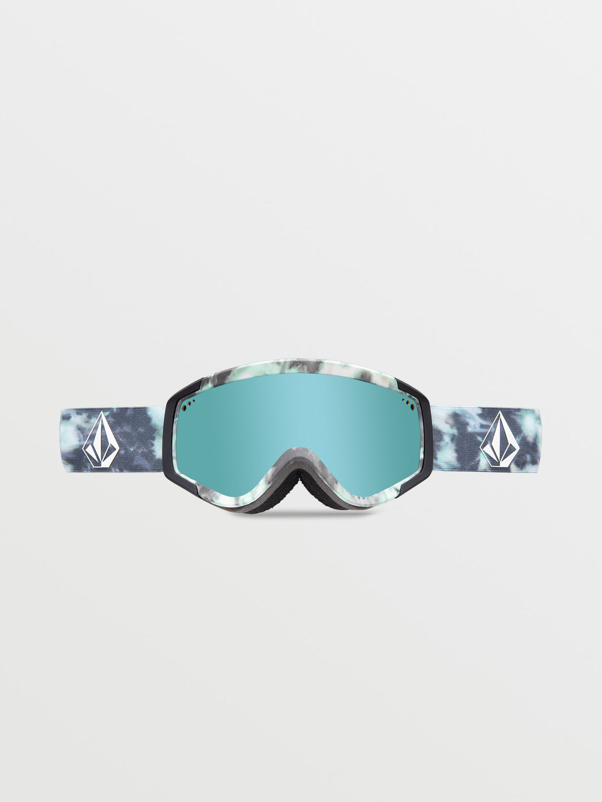 Volcom Attunga Youth Snowboard Goggles - Spritz Black/Ice Chrome + Bonus Dark Grey Lens