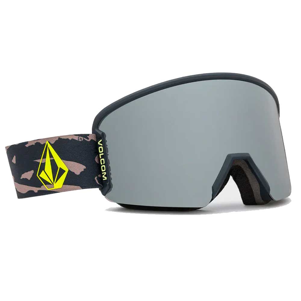 Volcom Garden 2 Snowboard Goggles - Camo/Silver Chrome + Bonus Yellow Lens