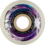 Bones 99a X Formula V6 Moon Beam Skateboard Wheels - Multiple Sizes