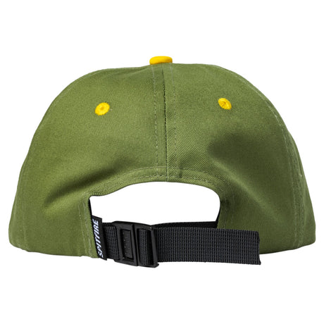 Spitfire Classic Lil Bighead Snapback Hat - Olive/Gold