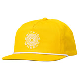 Spitfire Classic 87' Swirl Snapback Hat - Gold/White