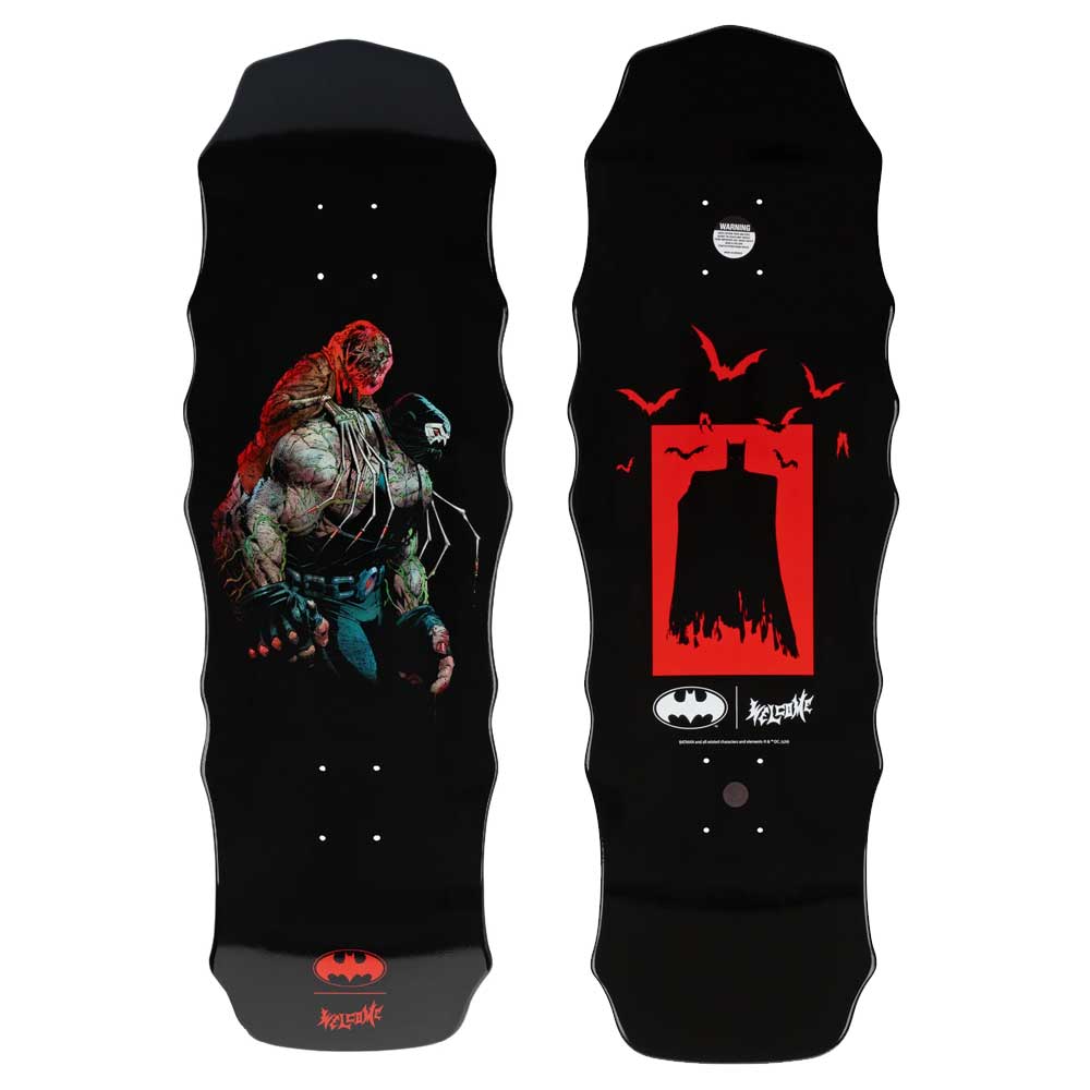 Welcome x Batman Bane & Scarecrow on Widow Skateboard Deck - 10.0"