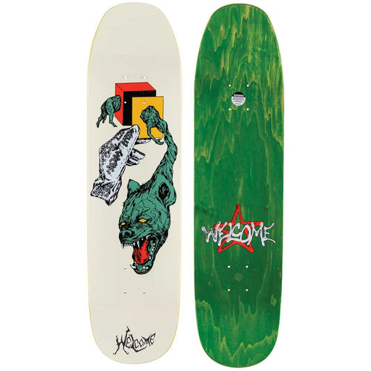 Deluxe Support Your Local Skateshop Skateboard Deck 8.06 - Blue/Green