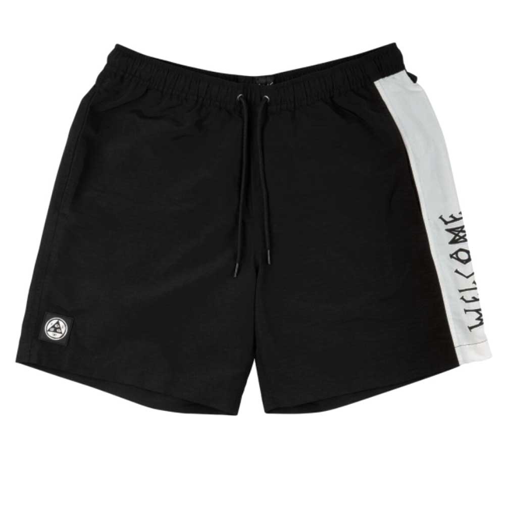 Welcome Solstice Woven Nylon Short - Black