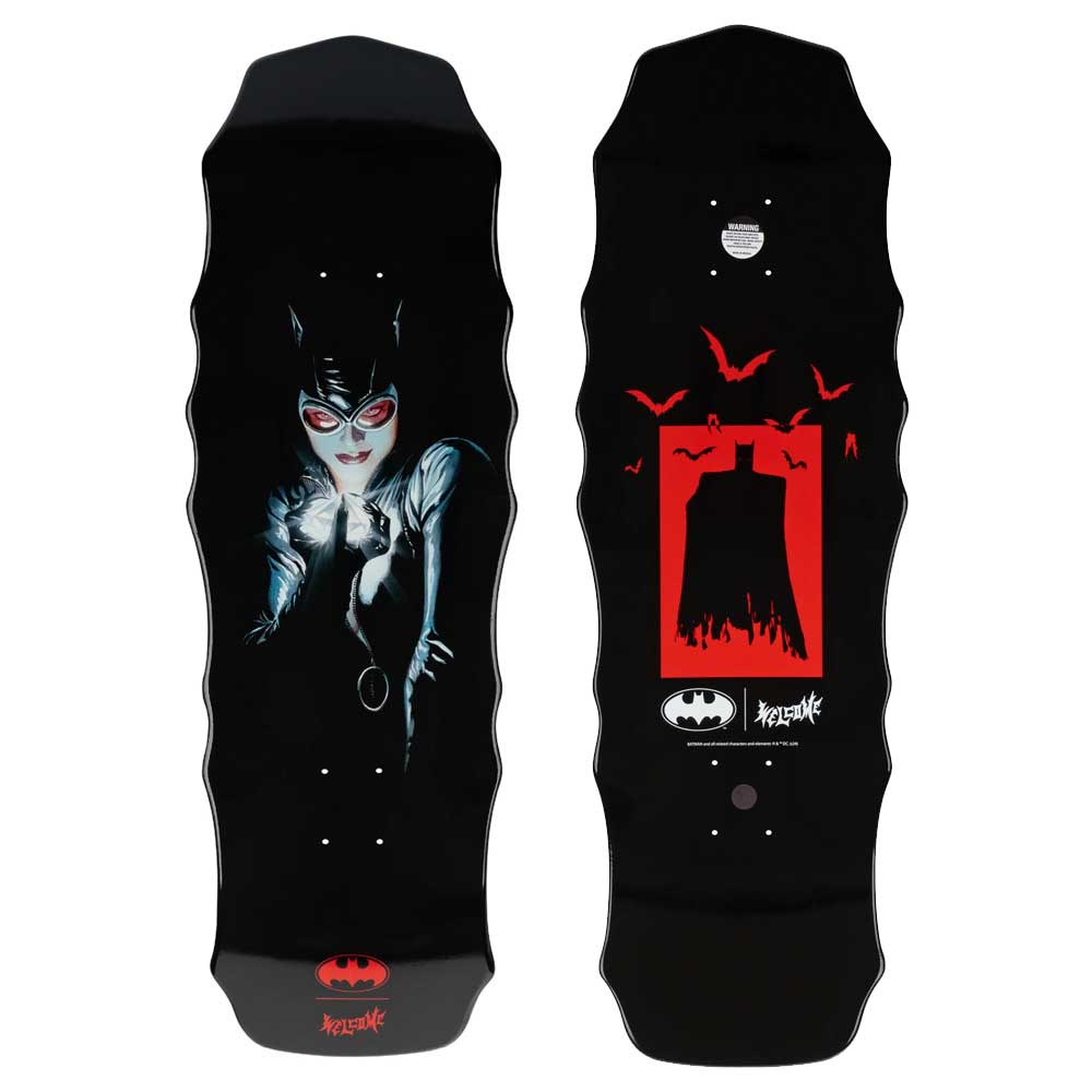 Welcome x Batman Catwoman on Widow Skateboard Deck - 10.0"