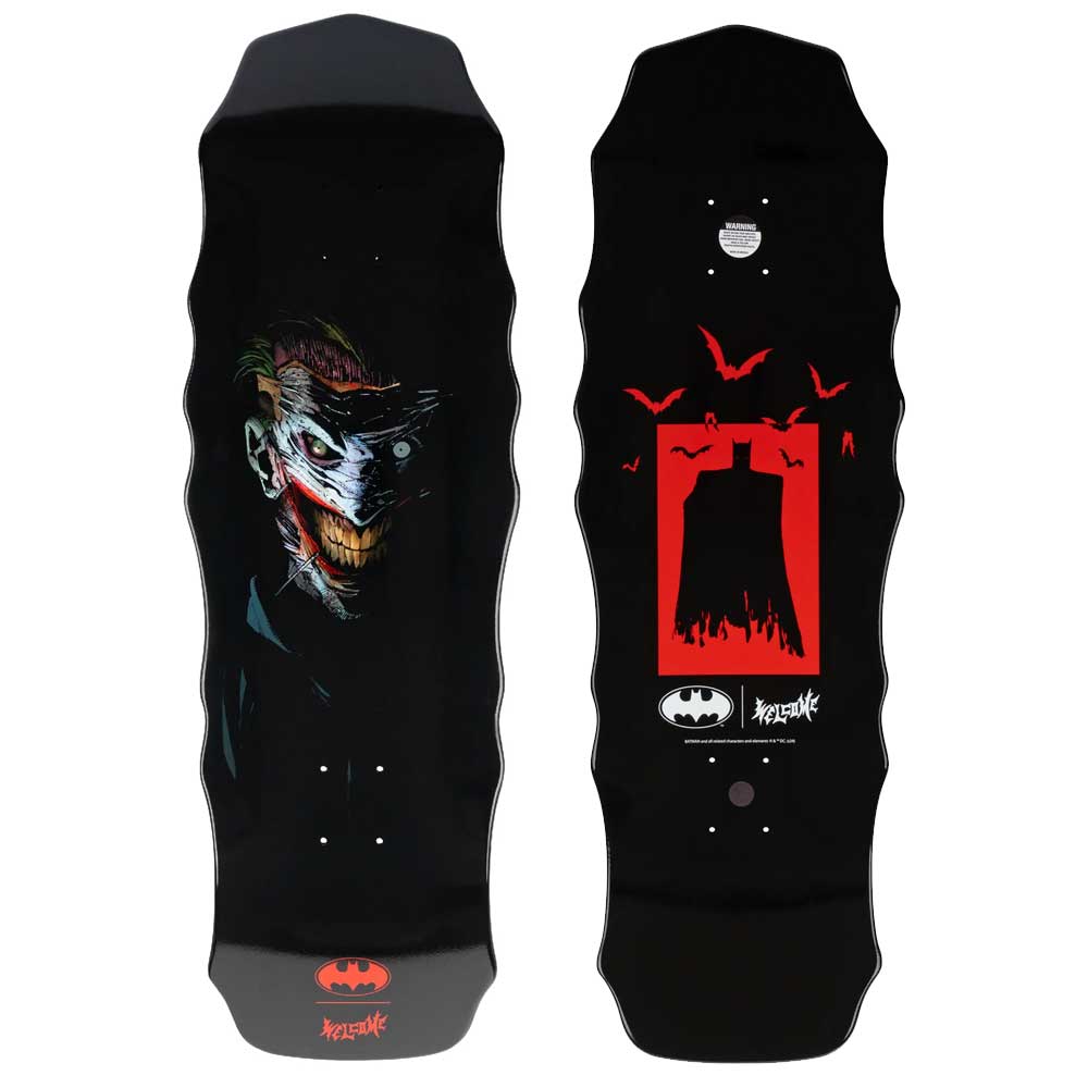 Welcome x Batman Joker on Widow Skateboard Deck - 10.0"