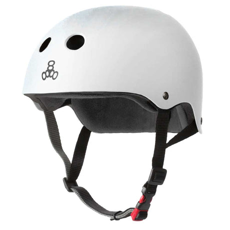 Triple 8 Certified Sweatsaver Skateboard Helmet - Solid Colors