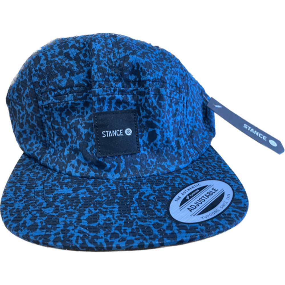 Stance Kinectic 5 Panel Adjustable Cap - Blue Black