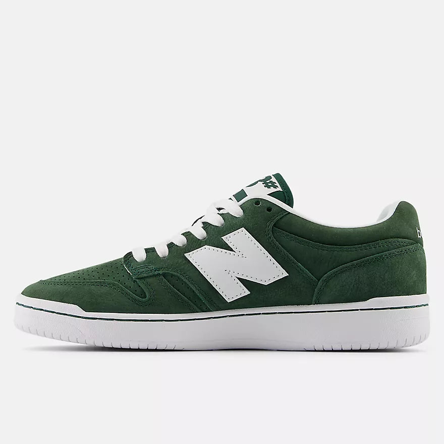 New Balance 480 83 Remixed Skate Shoes - Green/White