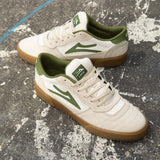 Lakai Cambridge Skate Shoes - Cream Suede