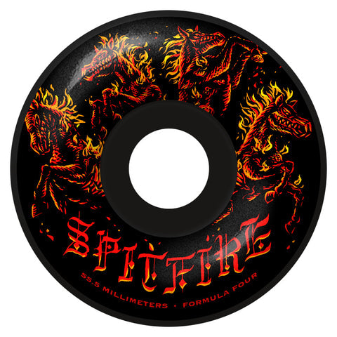 Spitfire 99a F4 Apocalypse Radial 55.5mm Skateboard Wheels