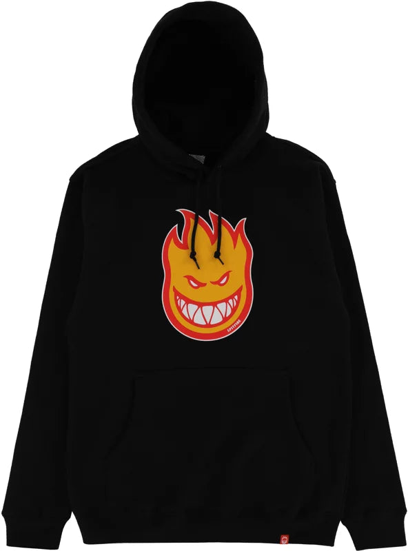 Spitfire Bighead Fill Hoodie - Black/Gold/Red