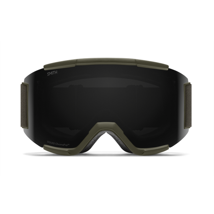 Smith Squad Goggles Forest + ChromaPop™ Sun Black Lens