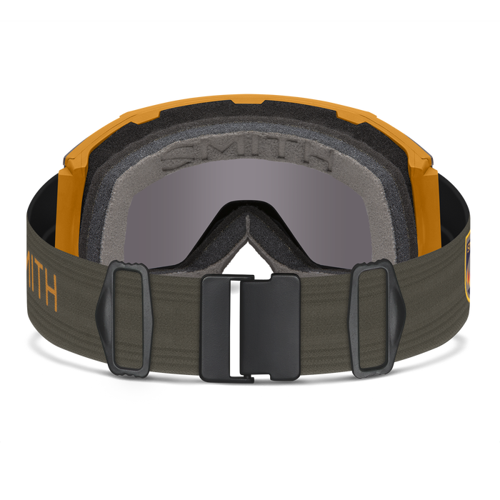 Smith Squad Mag Goggles Sunrise + ChromaPop™ Sun Black Gold Mirror Lens