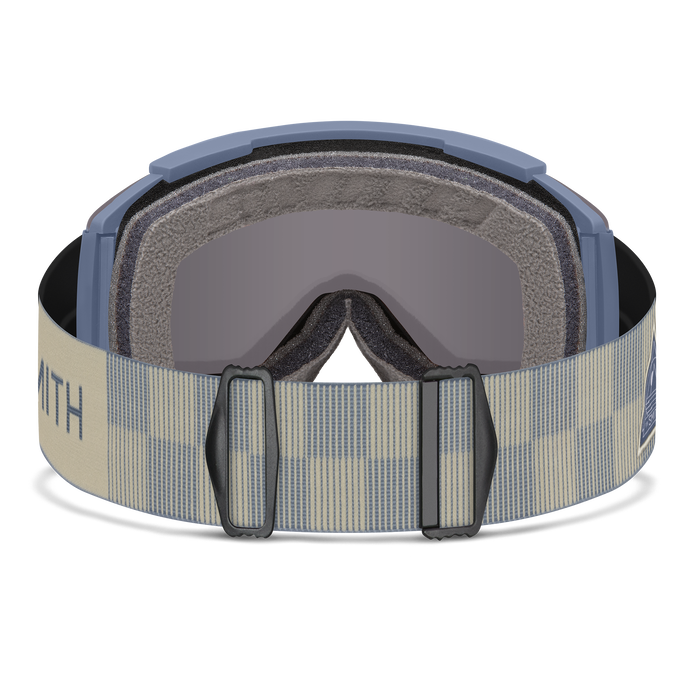 Smith Squad XL Goggles Granite Blue + ChromaPop™ Sun Platinum Mirror Lens