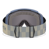 Smith Squad XL Goggles Granite Blue + ChromaPop™ Sun Platinum Mirror Lens